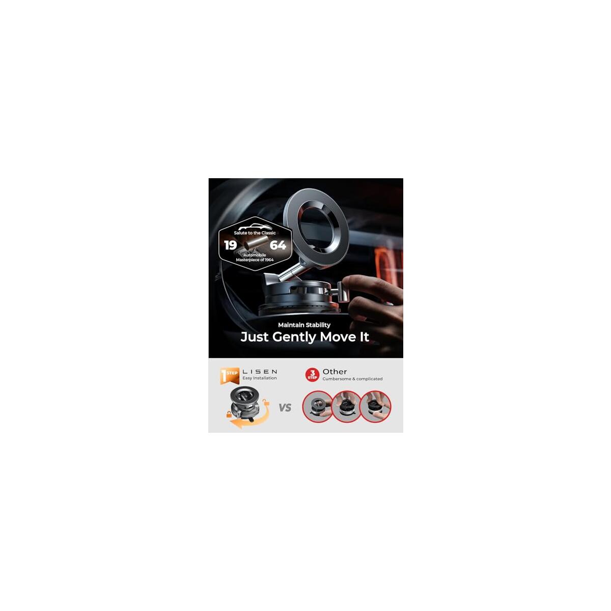 Lisen Vacuum Magnetic Phone Coupon - RebateKey