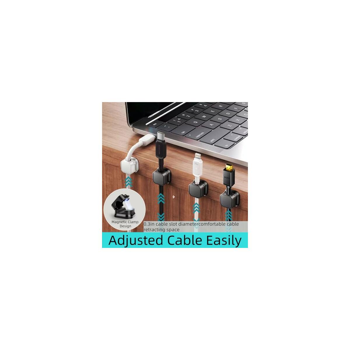 10 Pack Magnetic Cable Clips 5 Coupons - RebateKey