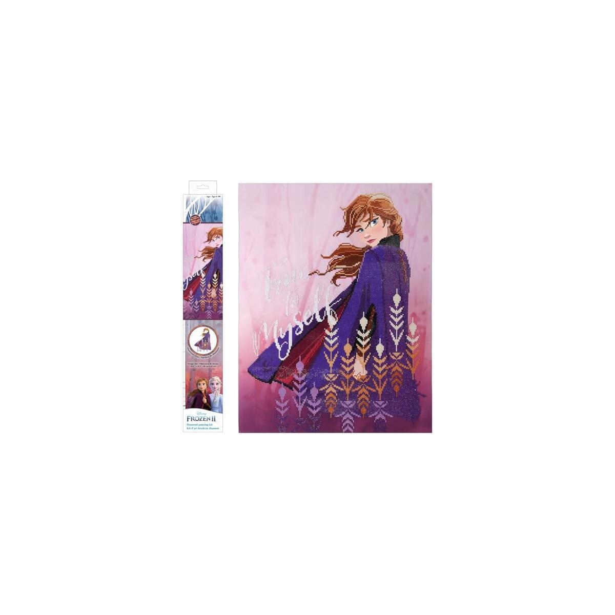 DIAMOND DOTZ True to Myself, Frozen Diamond Painting Kits for Adults - Diamond Art Kits a Relaxing Creative Craft Kit with Dotz Gems 25.6"x19.7"