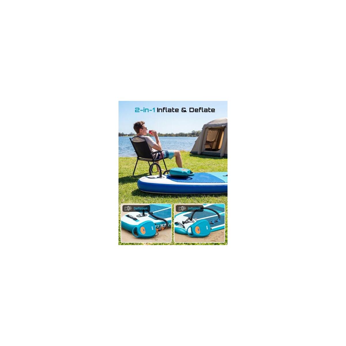 Seesii Cordless Paddle Board Pump Electric Promo Code - RebateKey