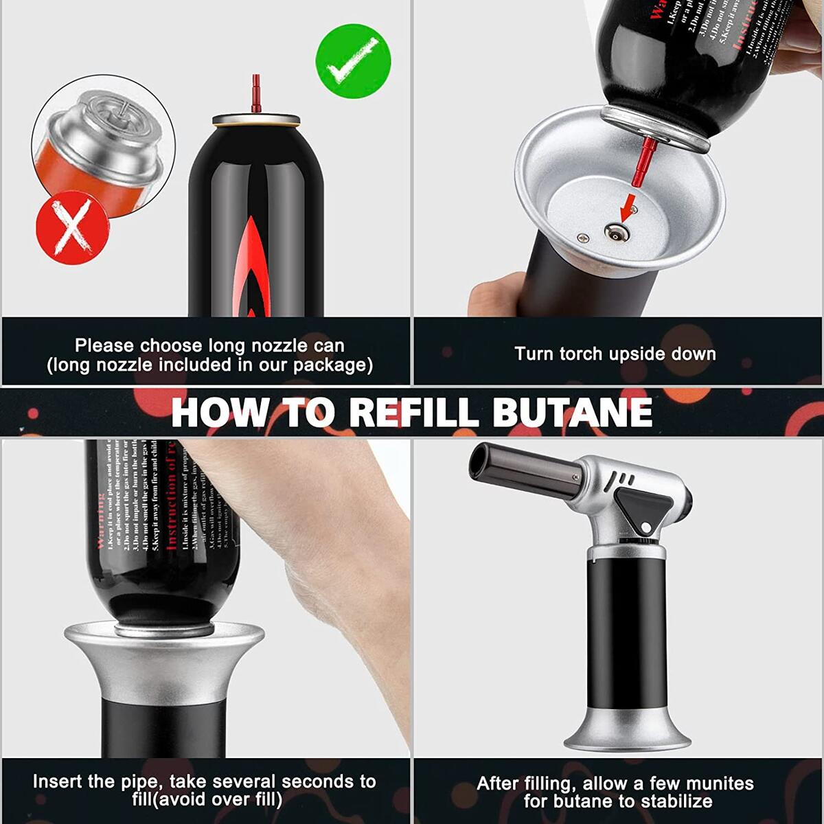 Pilotdiary Butane Torch Refillable Deals - RebateKey