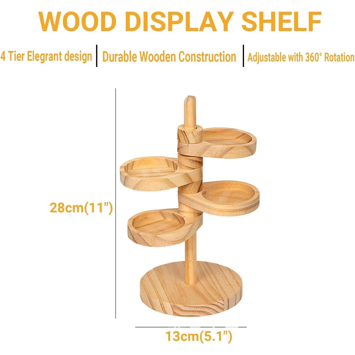 Wooden Tier Rotating Display 1 Promo Codes - RebateKey
