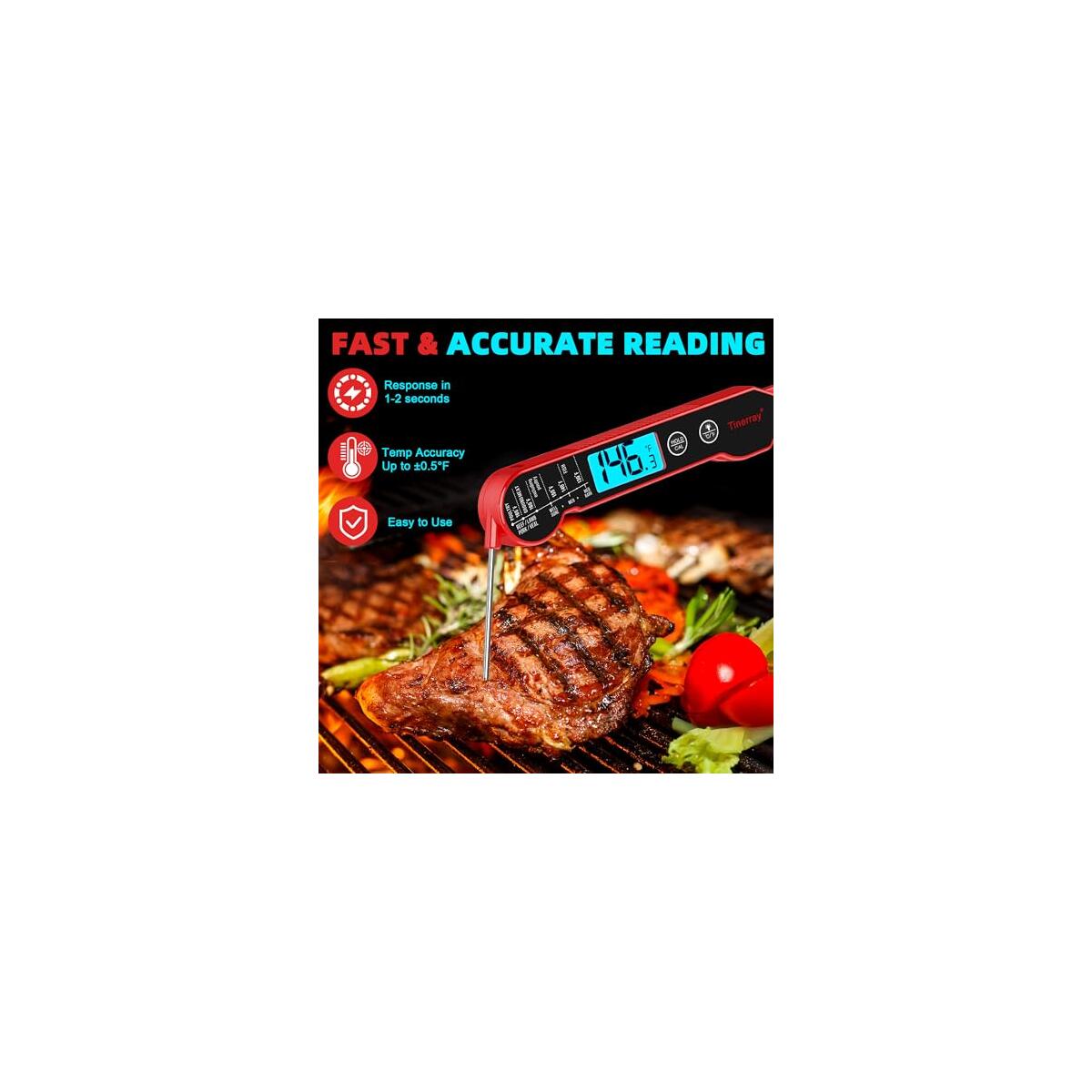 Digital Meat Thermometer Instant Read Waterproof Promo Codes - RebateKey