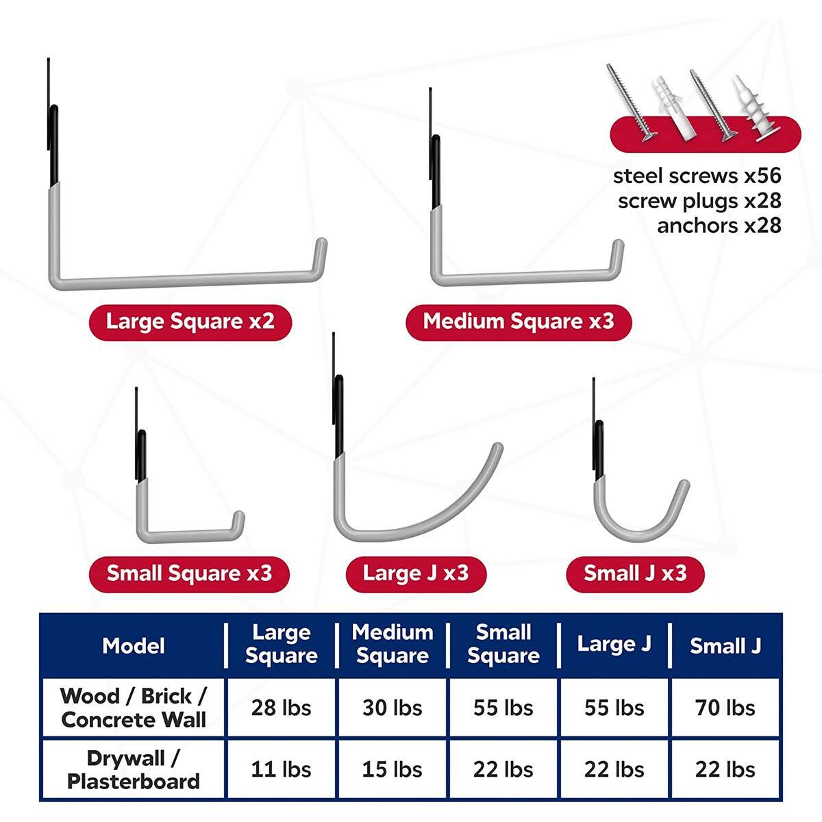 Garage Storage Hooks Heavy Deals - RebateKey