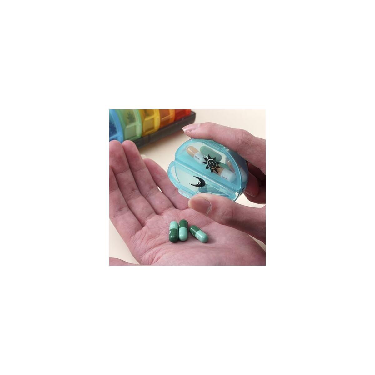 Day Pill Organizer Compartments Coupon - RebateKey