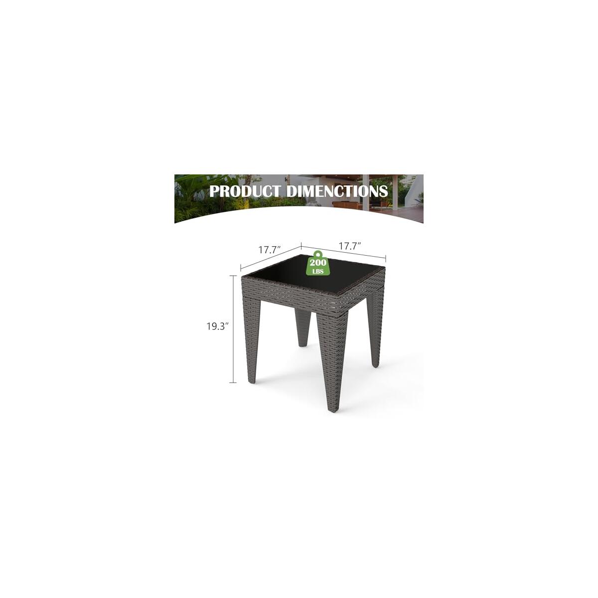 Outdoor Side Table 2 Deal - RebateKey
