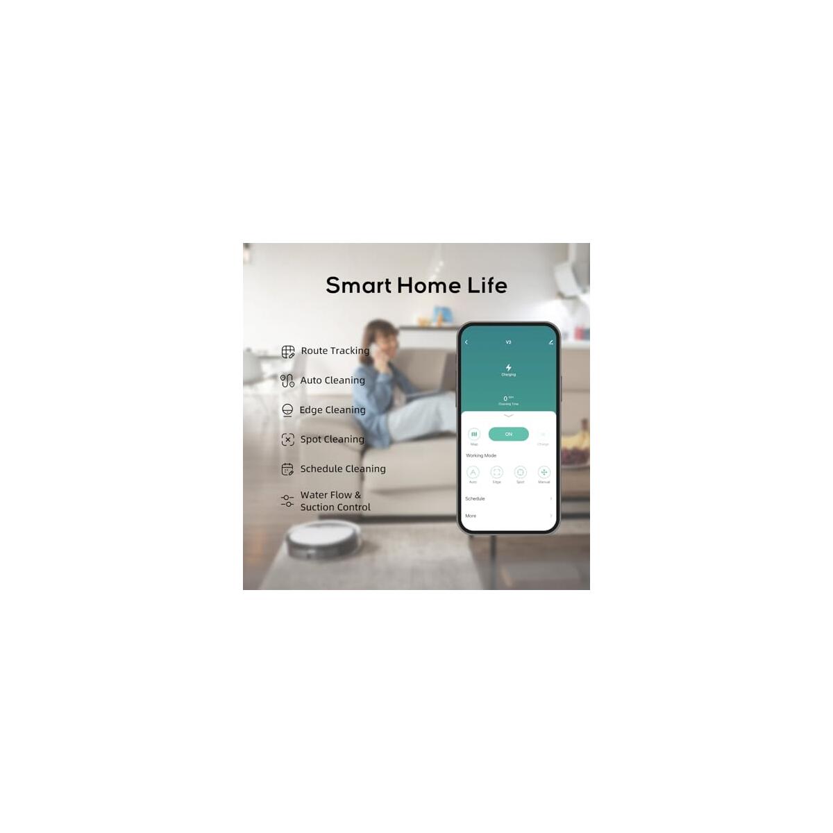 V3 Robot Vacuum And Mop Combo Deal - RebateKey
