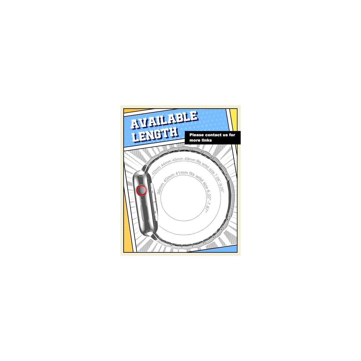 Metal Band Compatible With Apple Watch Band Deal - RebateKey