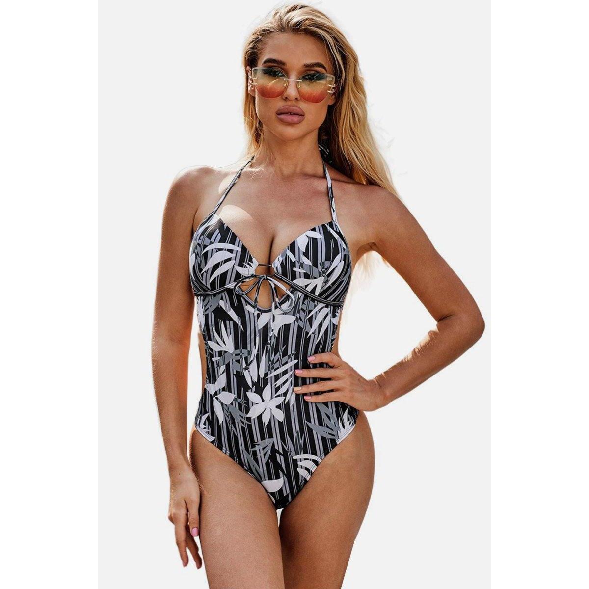 Printed Sweetheart Monokini Promo Code - RebateKey