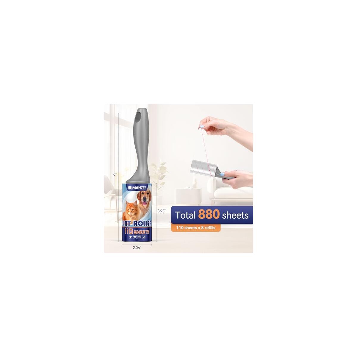 Lint Rollers For Pet Hair Extra Sticky Deals - RebateKey