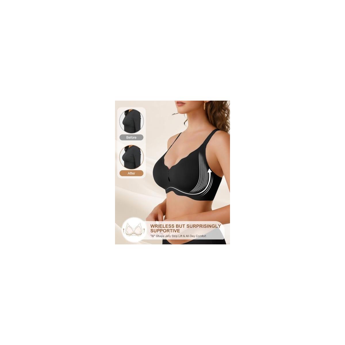 Jelly Bras For Women Breathable Wireless Bra Coupons - RebateKey