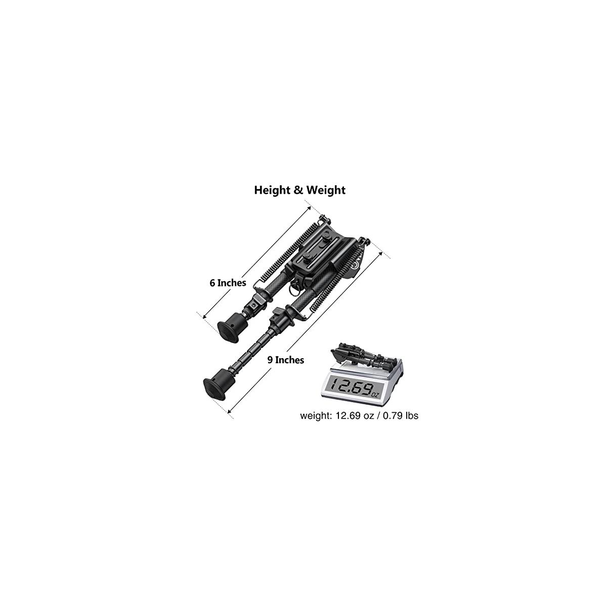 6 9 Inches Bipod With Adapter Promo Code - RebateKey
