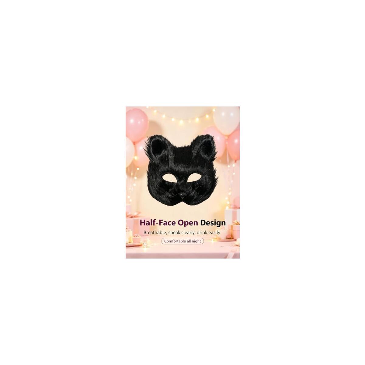 Black Furry Cat Fox Promo Codes - RebateKey