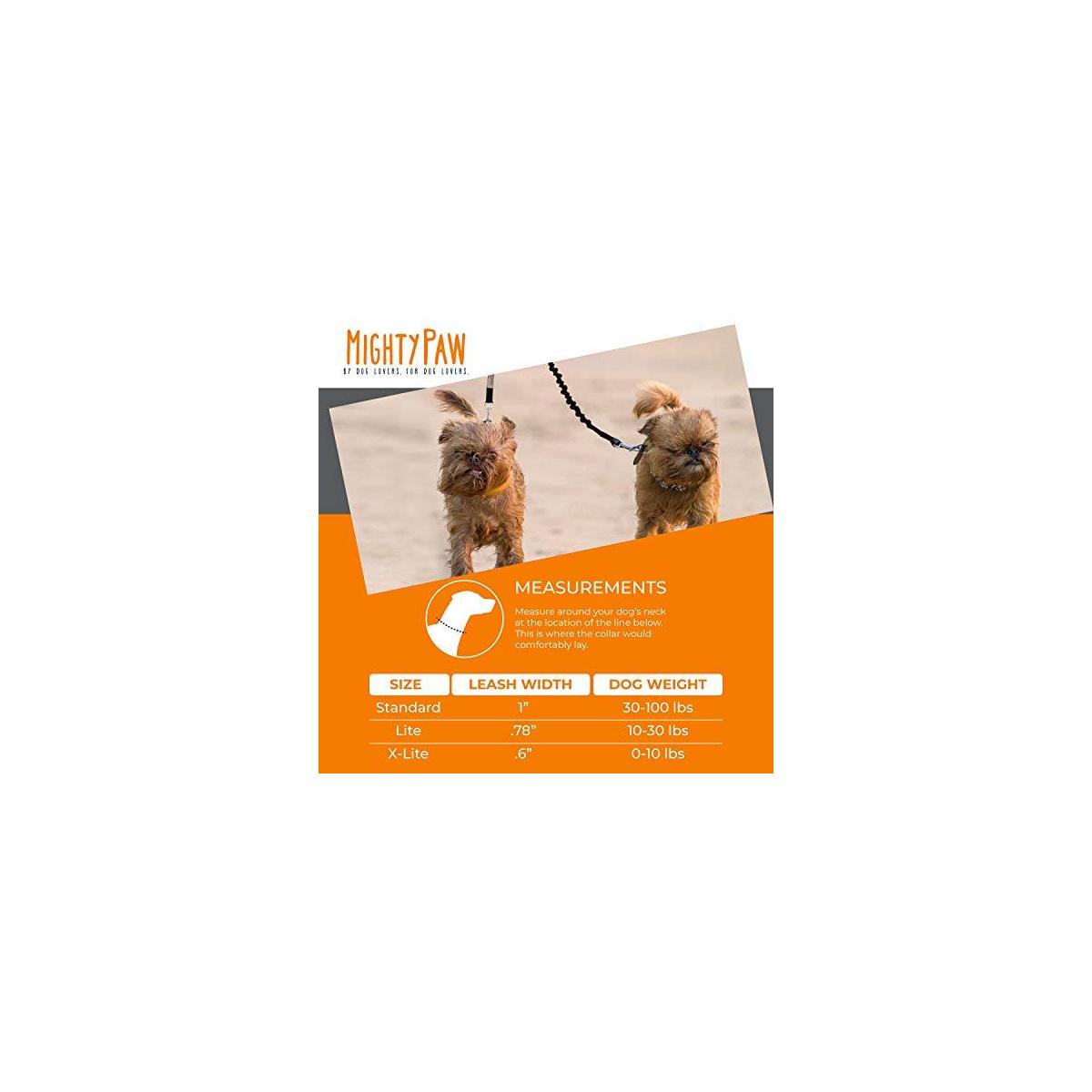 Mighty Paw Bungeex2 Double Dog Leash Premium Quality Dog Leash Comfort Force Promo Code - RebateKey