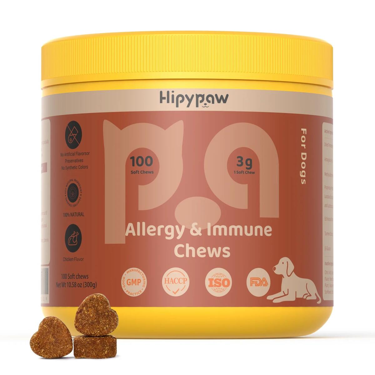 Allergy & Immune Bites for Dogs—Chicken Flavor