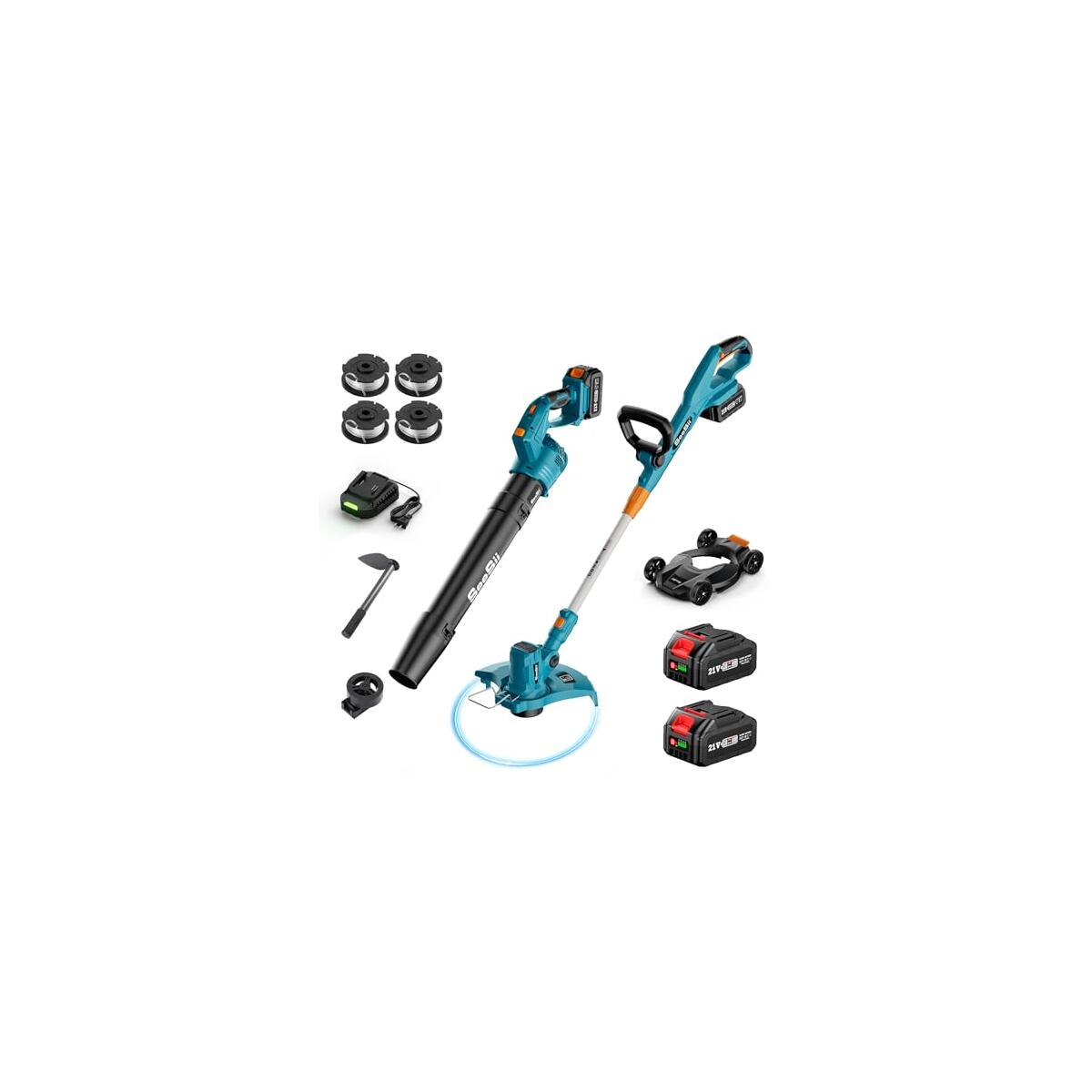 Electric String Trimmer And Leaf Blower Combo Kit Deals - RebateKey