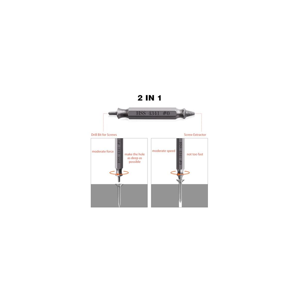 Damaged Screw Extractor Set 6 Pcs Promo Code - RebateKey