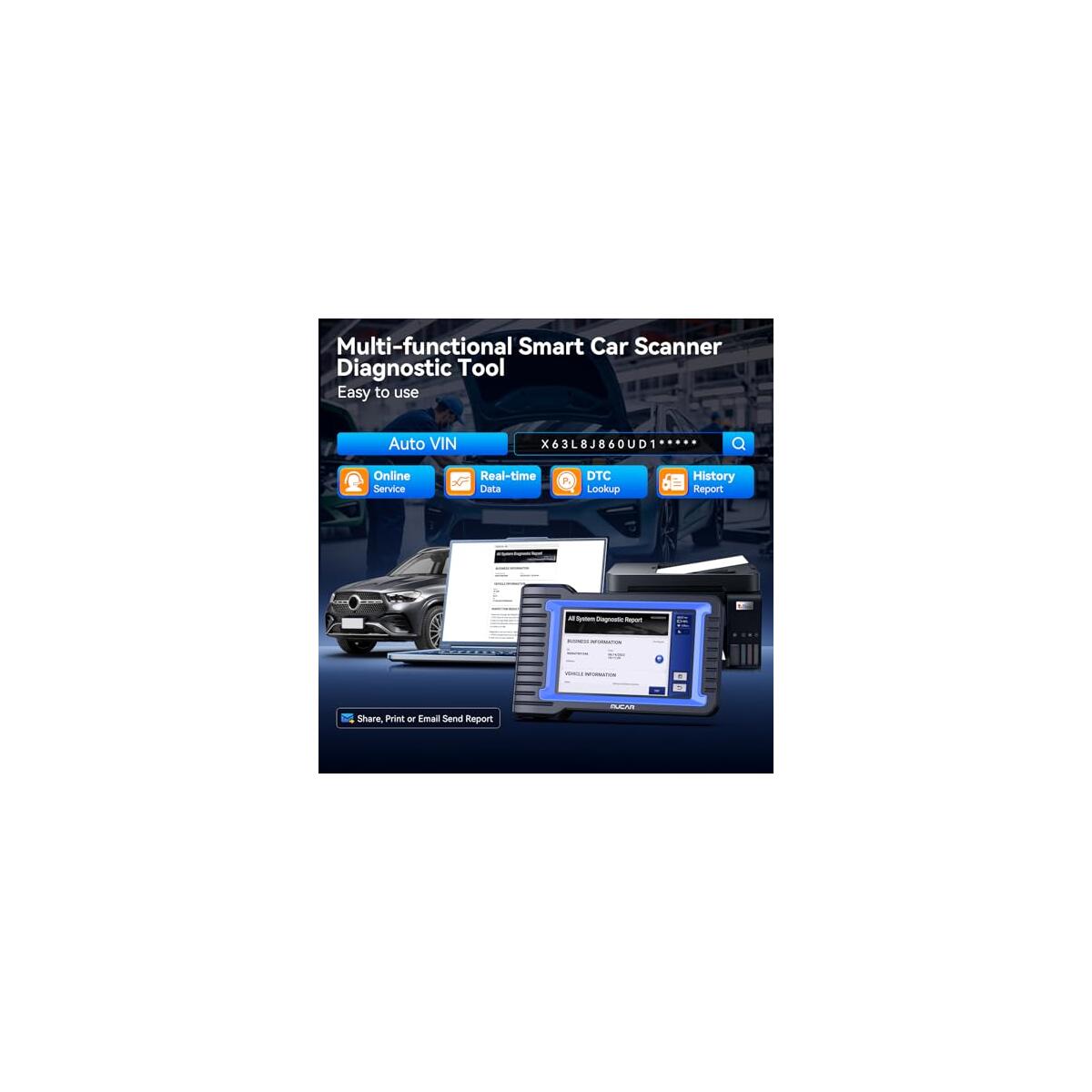 Mucar Bidirectional Scan Tool Promo Code - RebateKey