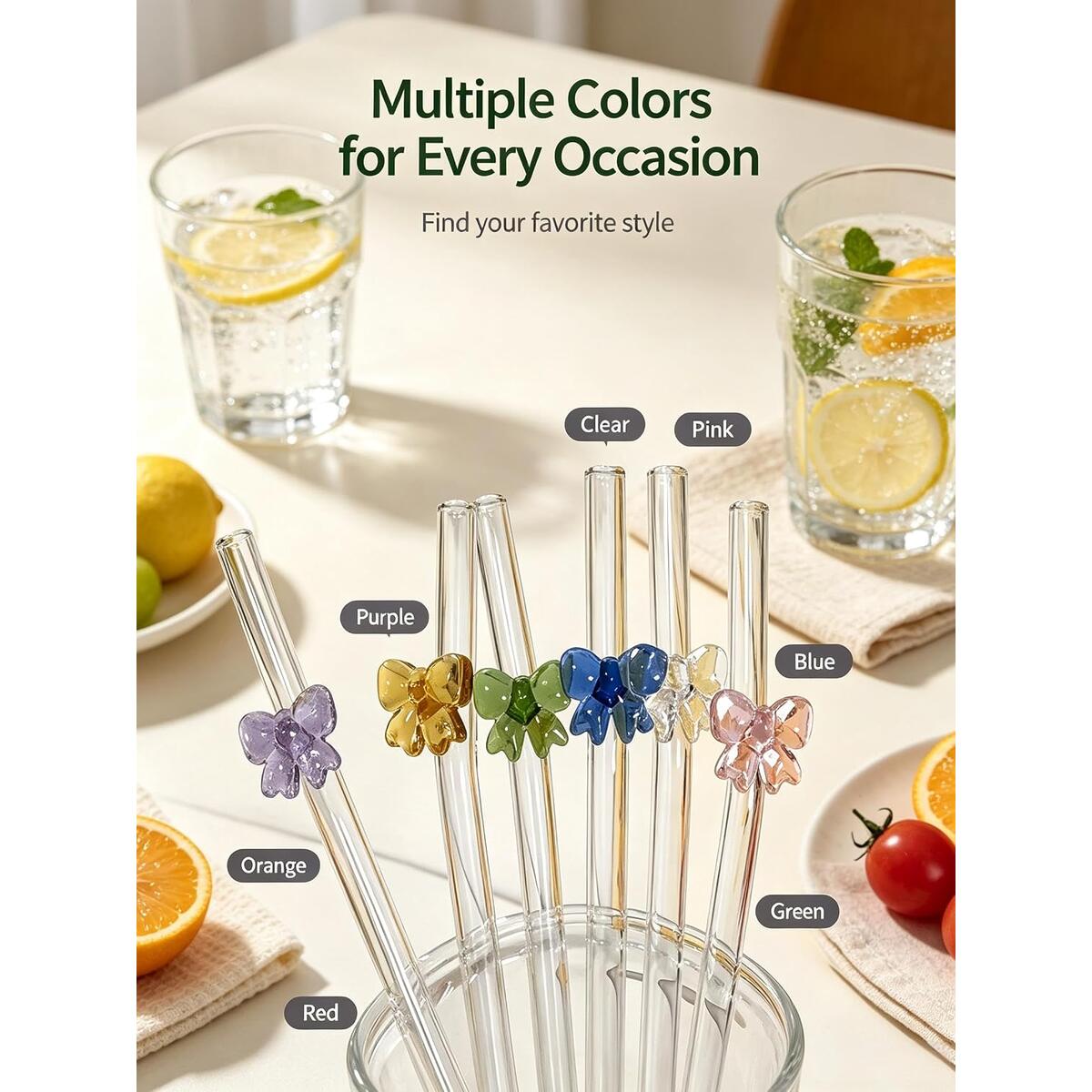 8 Pcs Bowknot Glass 1 Deals - RebateKey