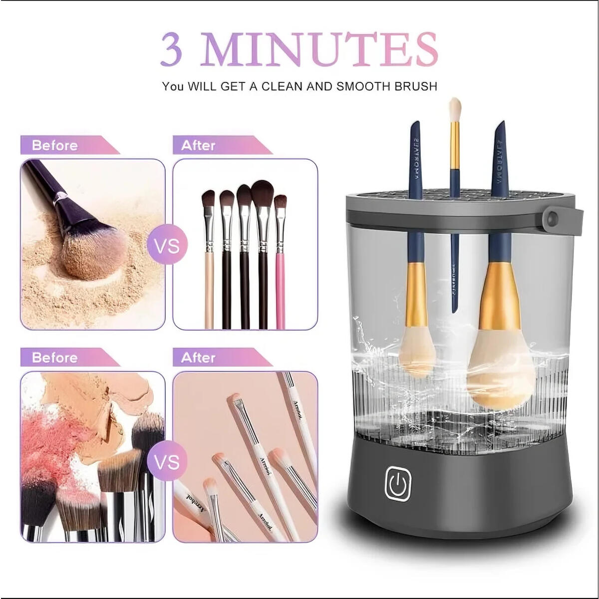Electric Makeup Brush Cleaner 5 Promo Code - RebateKey
