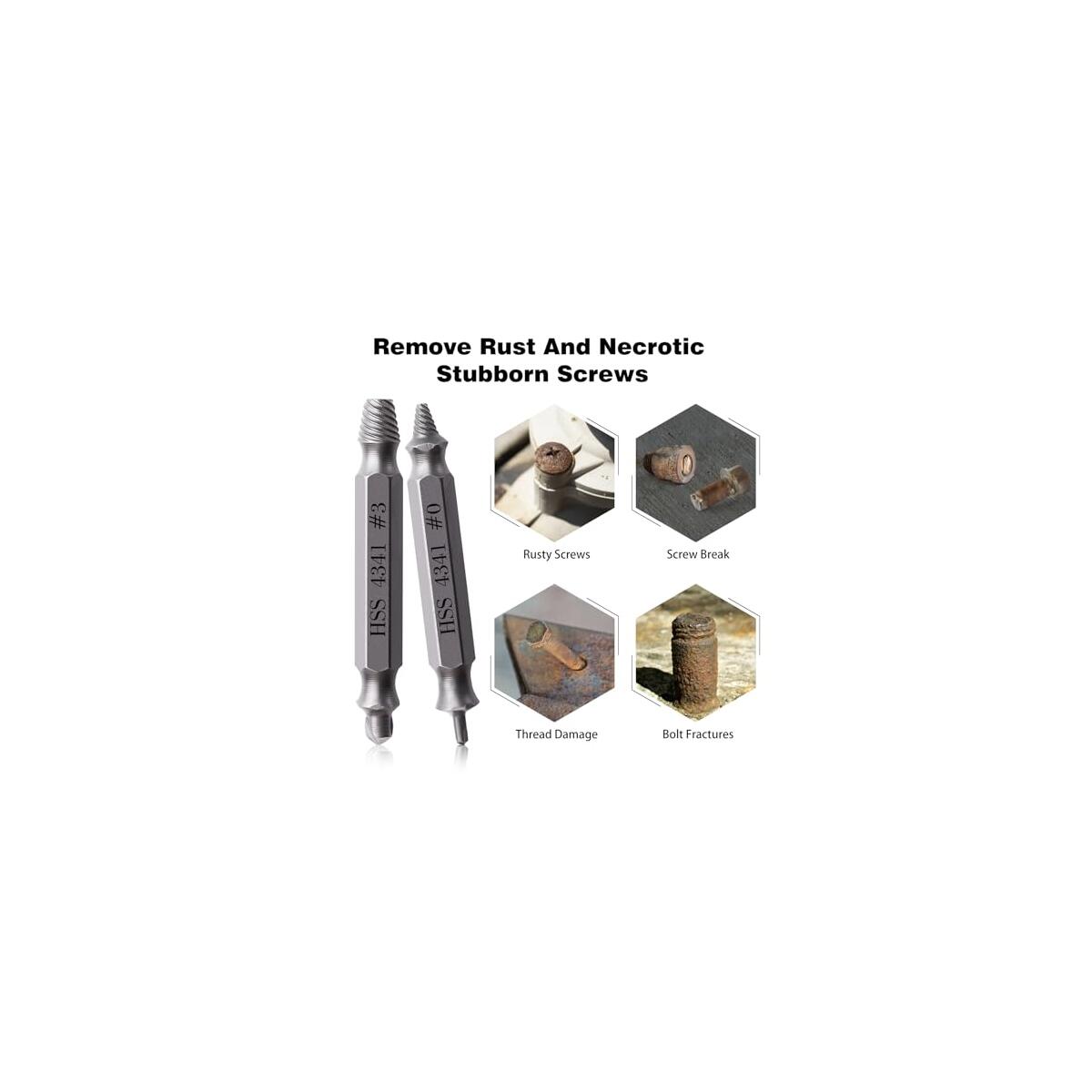 Damaged Screw Extractor Set 6 Pcs Promo Code - RebateKey