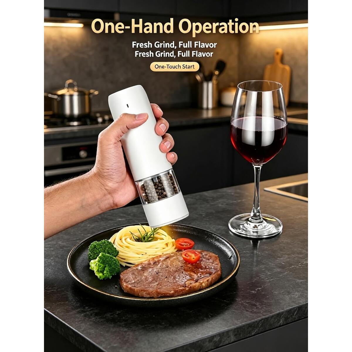 Electric Manual Pepper Grinder Promo Code - RebateKey