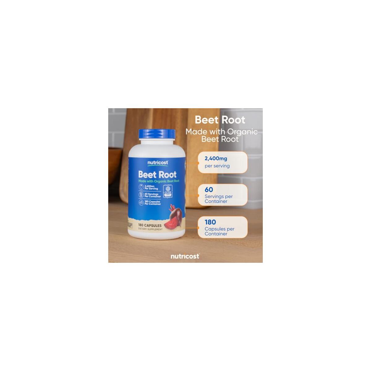 Nutricost Beet Root Mg Deals - RebateKey