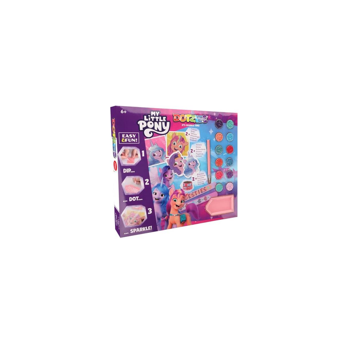 DIAMOND DOTZ My Little Pony Sparkle on! Activity Set Diamond Painting Kits for Adults - Diamond Art Kits a Relaxing Creative Craft Kit with Dotz Gems