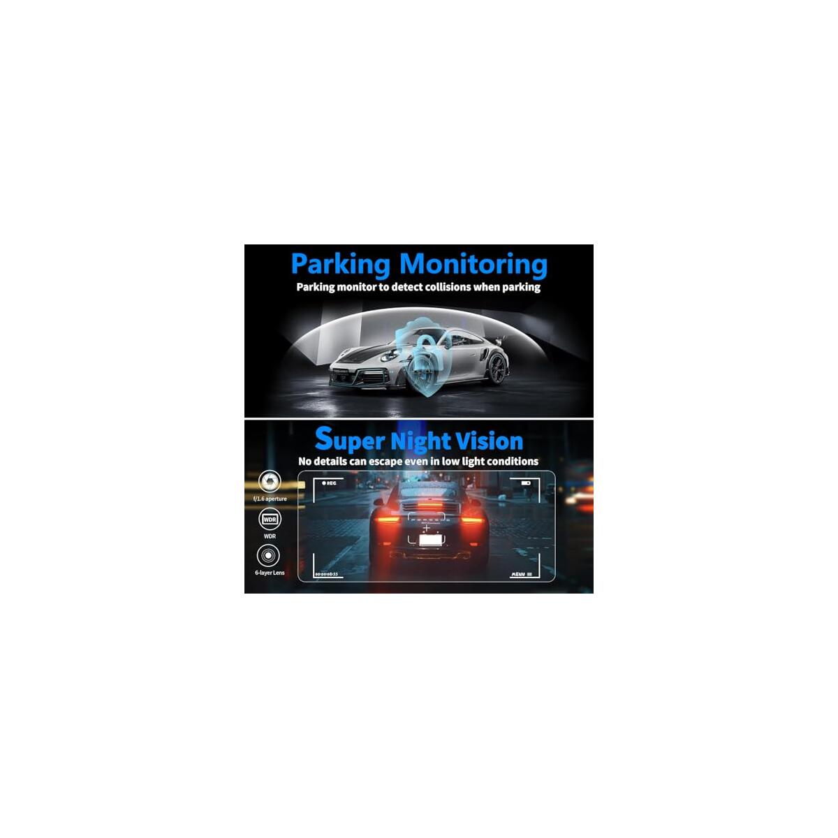 4k Wifi Dual Channel Dash Cam 3 Deals - RebateKey