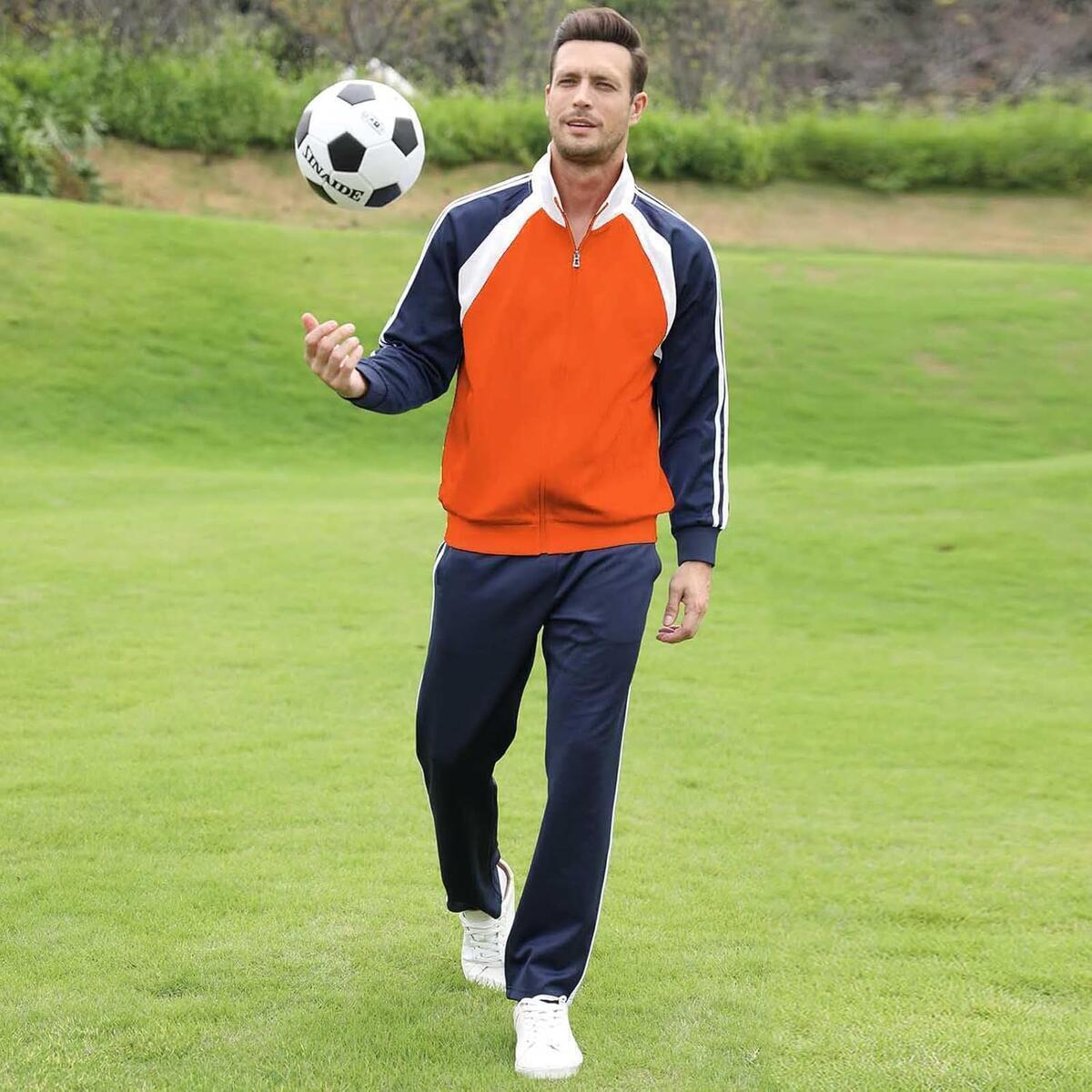 Sun Lorence Mens Athletic Running Tracksuit 1 Coupon - RebateKey