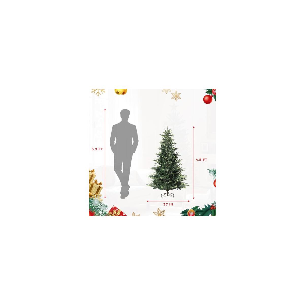 Ft Pre Lit Artificial Christmas Deals - RebateKey