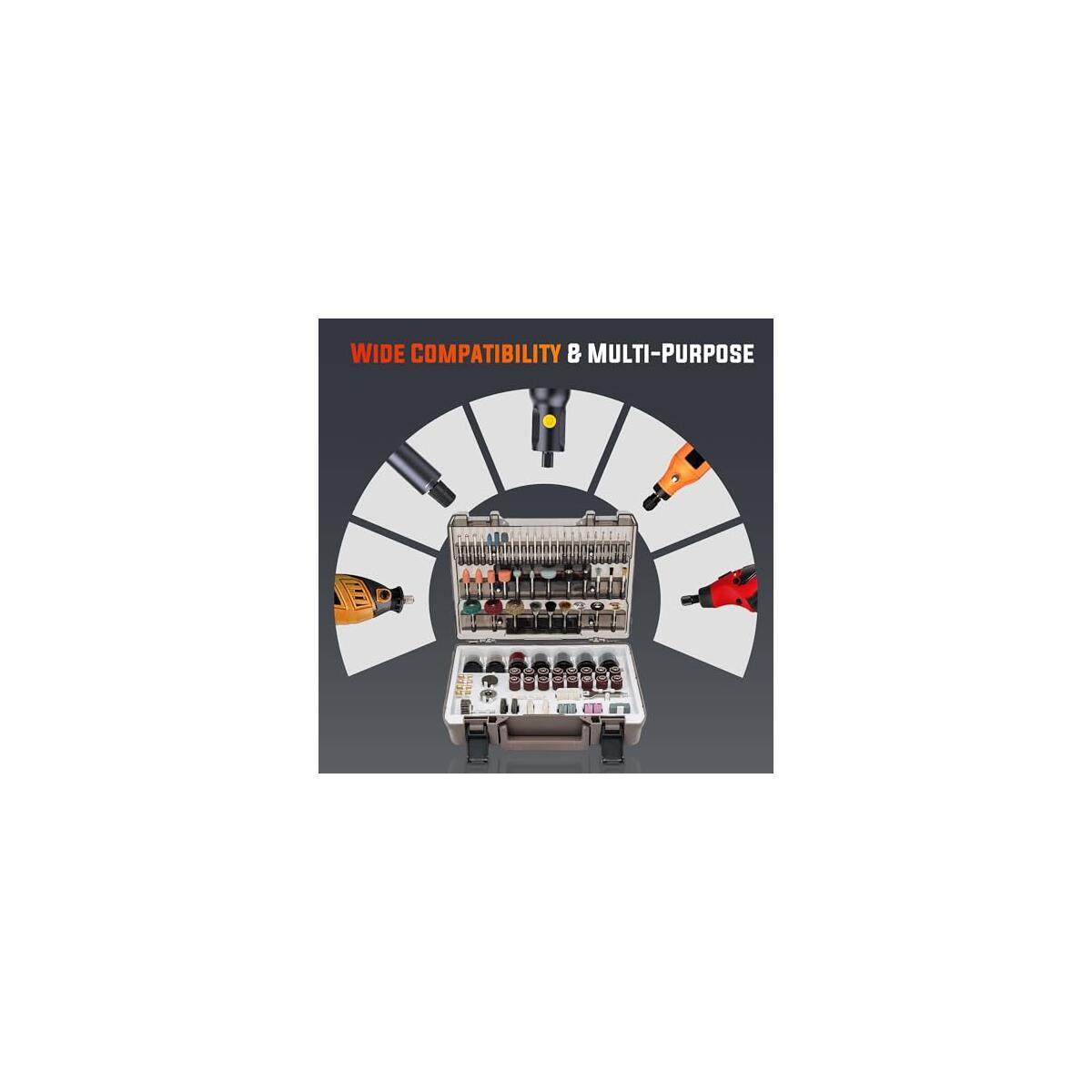 Katerk 420pcs Rotary Tool Accessories Kit Coupon - RebateKey