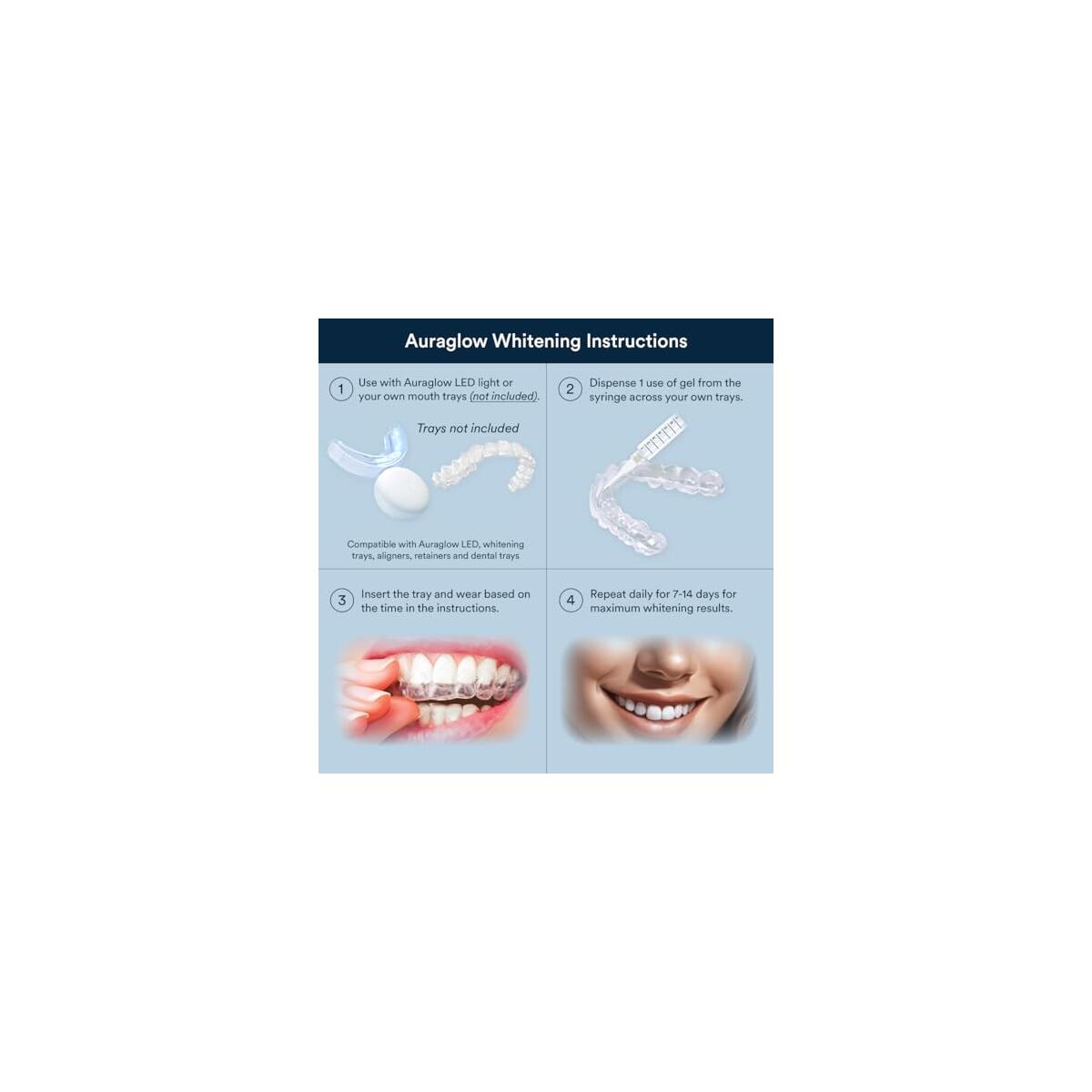 Auraglow Teeth Whitening Kit 1 Deals - RebateKey