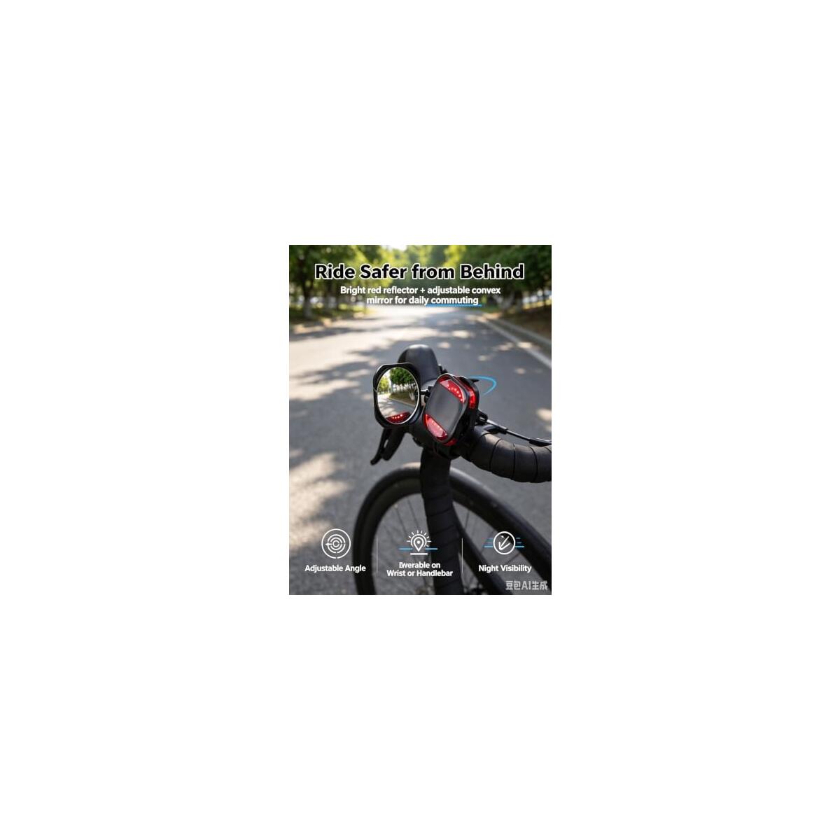 Wrist Bike Mirror With Coupon - RebateKey