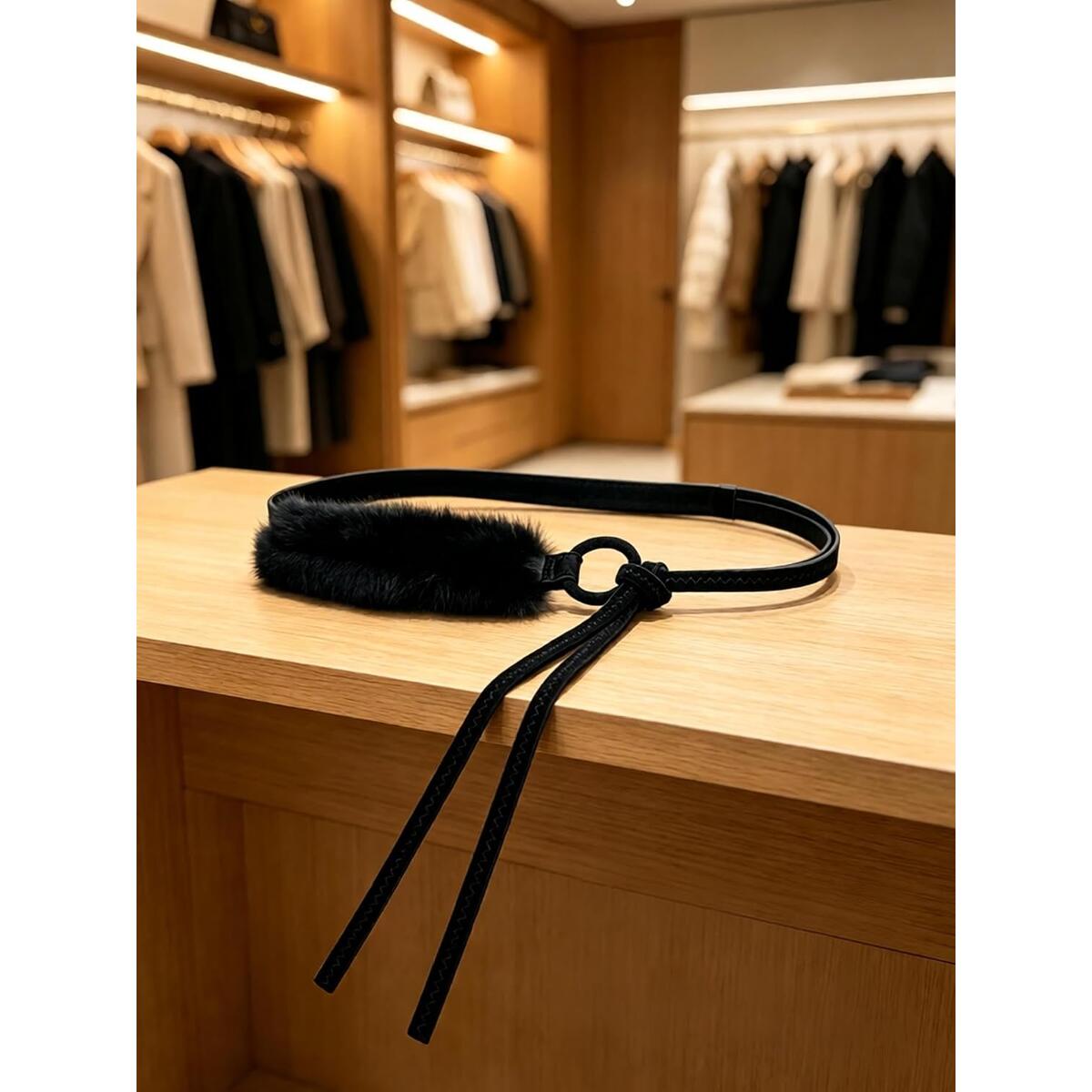 Vintage Furry Waist Belt Coupon - RebateKey