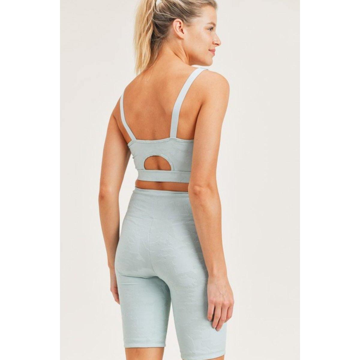 Textured Jacquard Sports Bra Deals - RebateKey