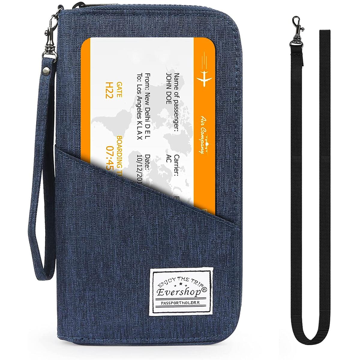 Rfid Passport Wallet For Coupons - RebateKey