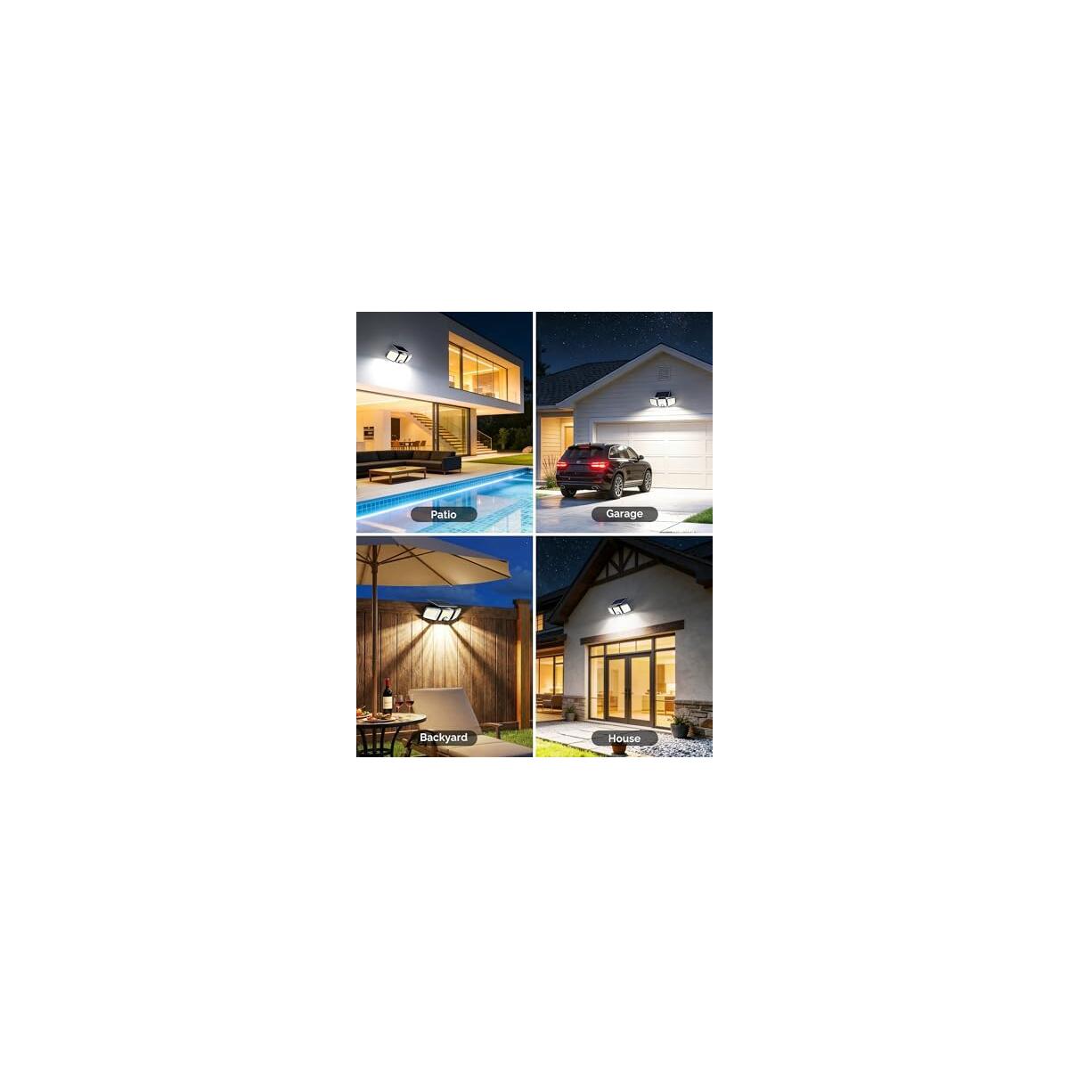 Brightown 2 Pack Solar Security Flood Coupon - RebateKey