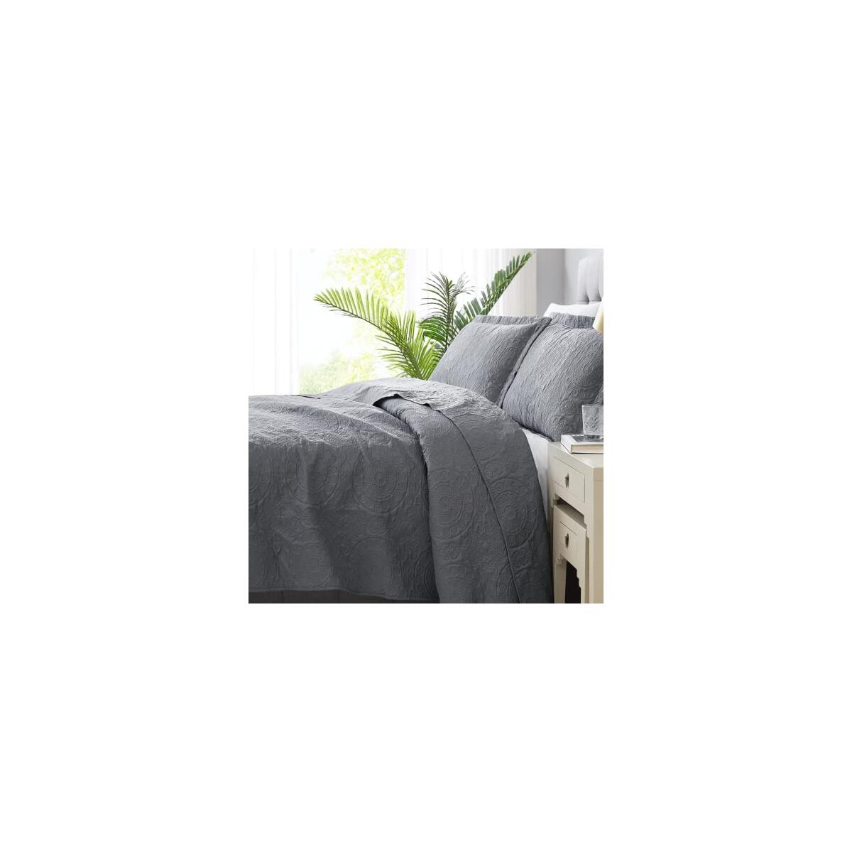 Shanghan Home Grey Quilt Coupons - RebateKey