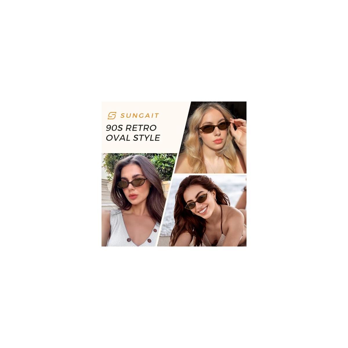 Omens Retro Oval Sunglasses Chic Deal - RebateKey