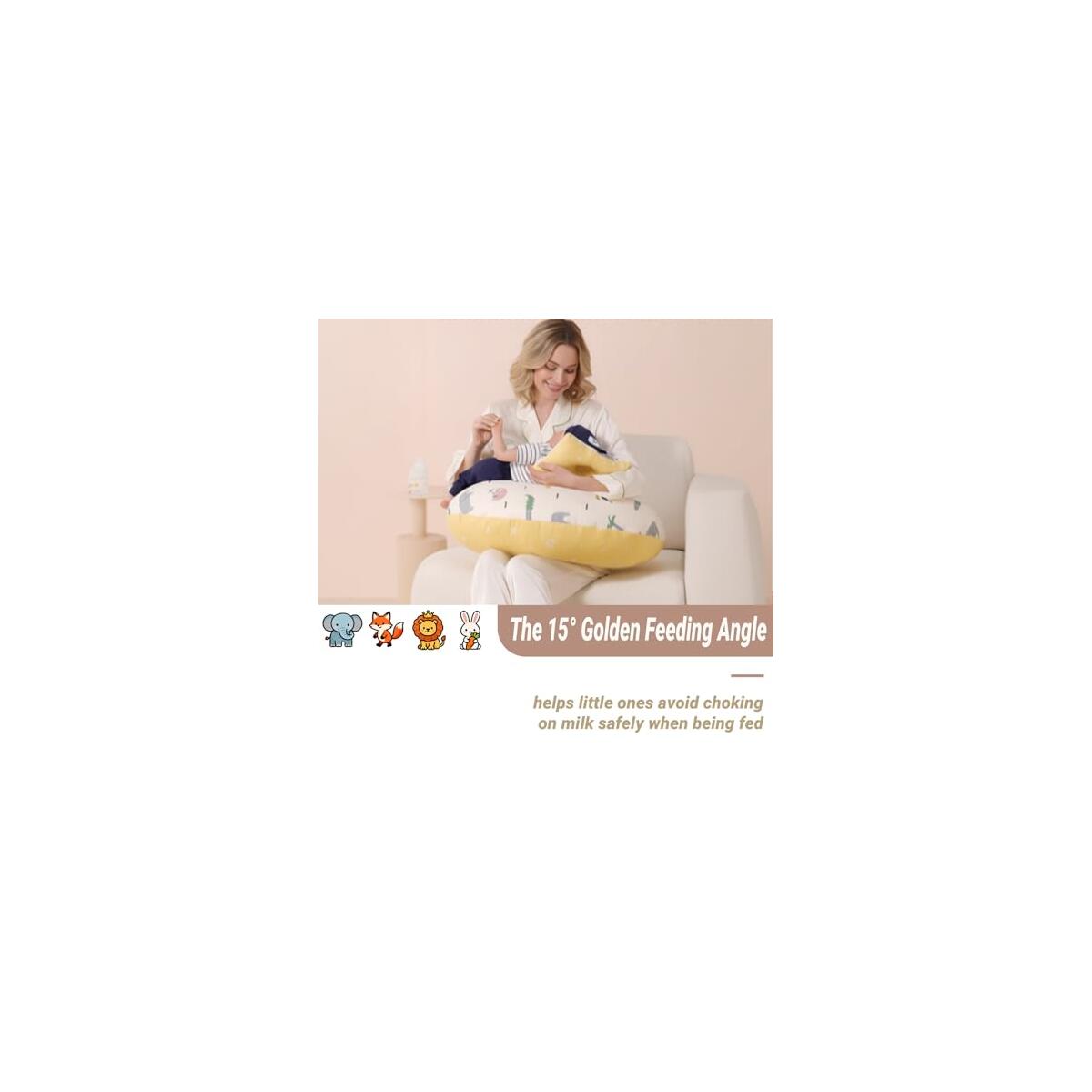 Nursing Pillow For Breastfeeding 2 Deals - RebateKey