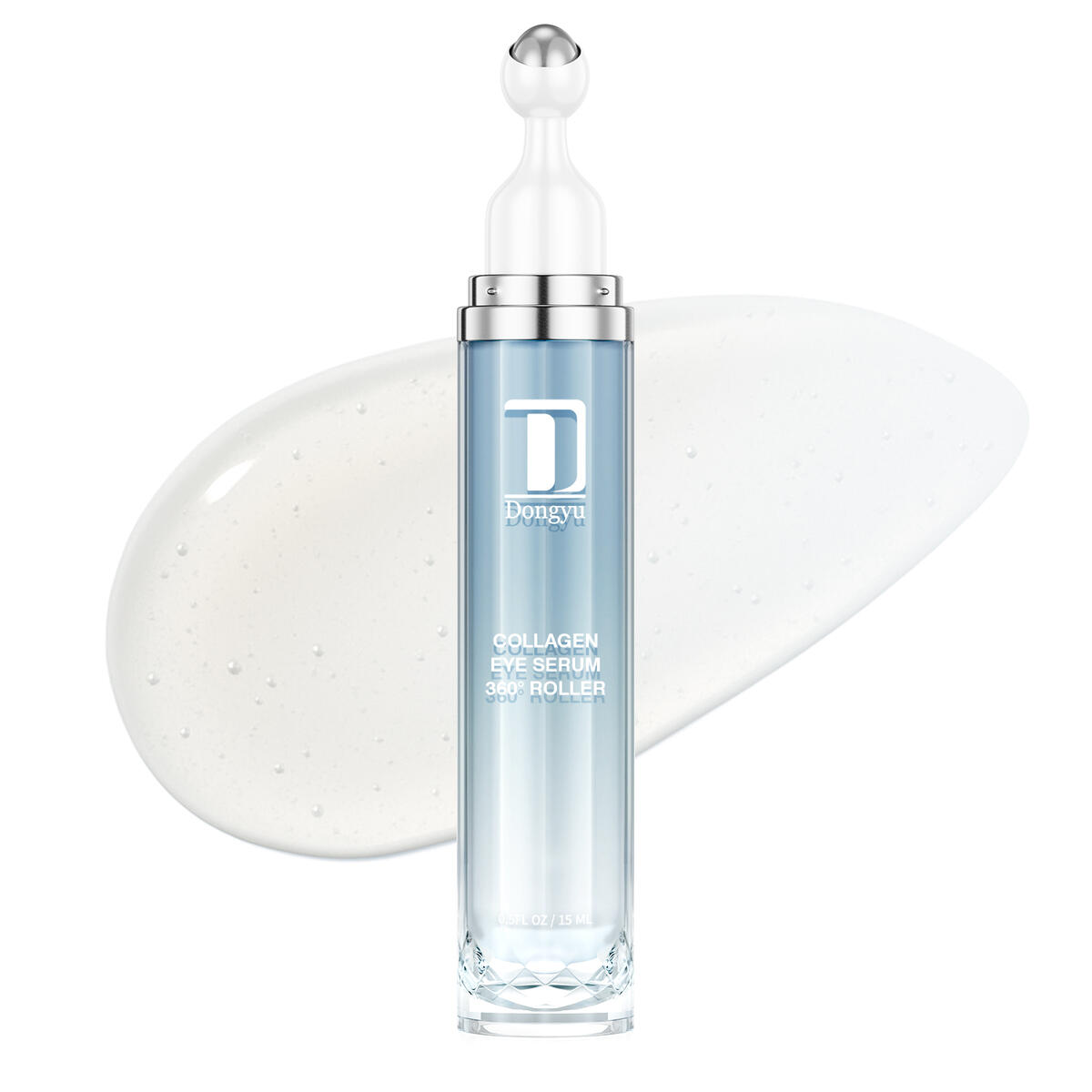 Dongyu Caffeine Eye Cream for Dark Circles: Under Eye Cream Morning Skincare - Daily Eye Serum for Eyelids Puffiness (Blue-Gray)