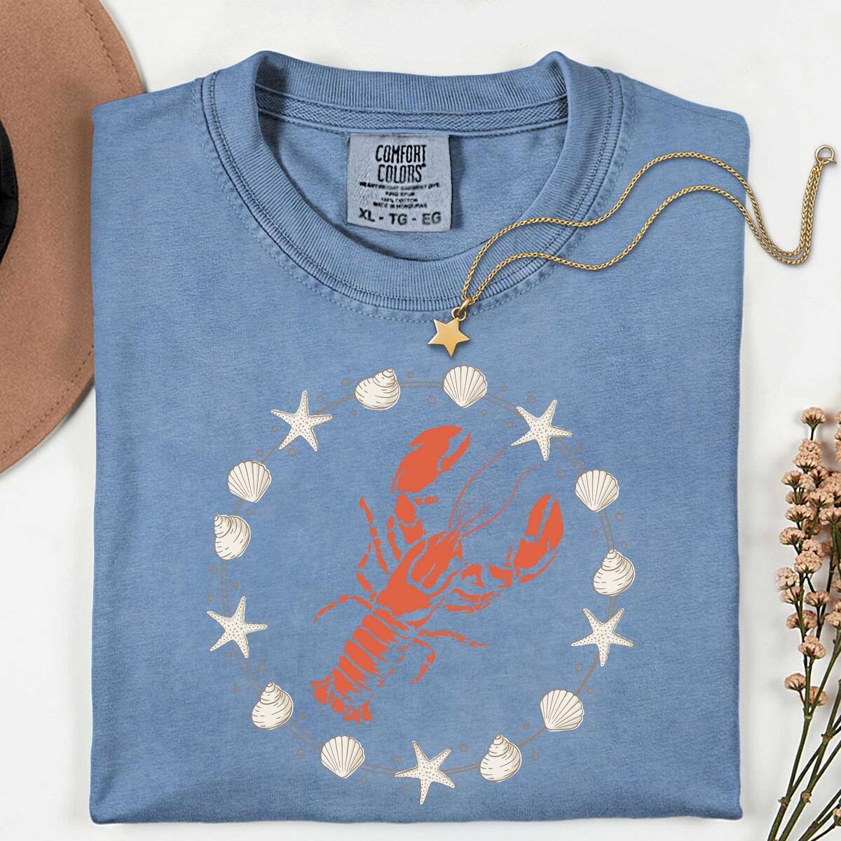 Comfort Colors Lobster Graphic T Shirt Cashback Rebates - RebateKey