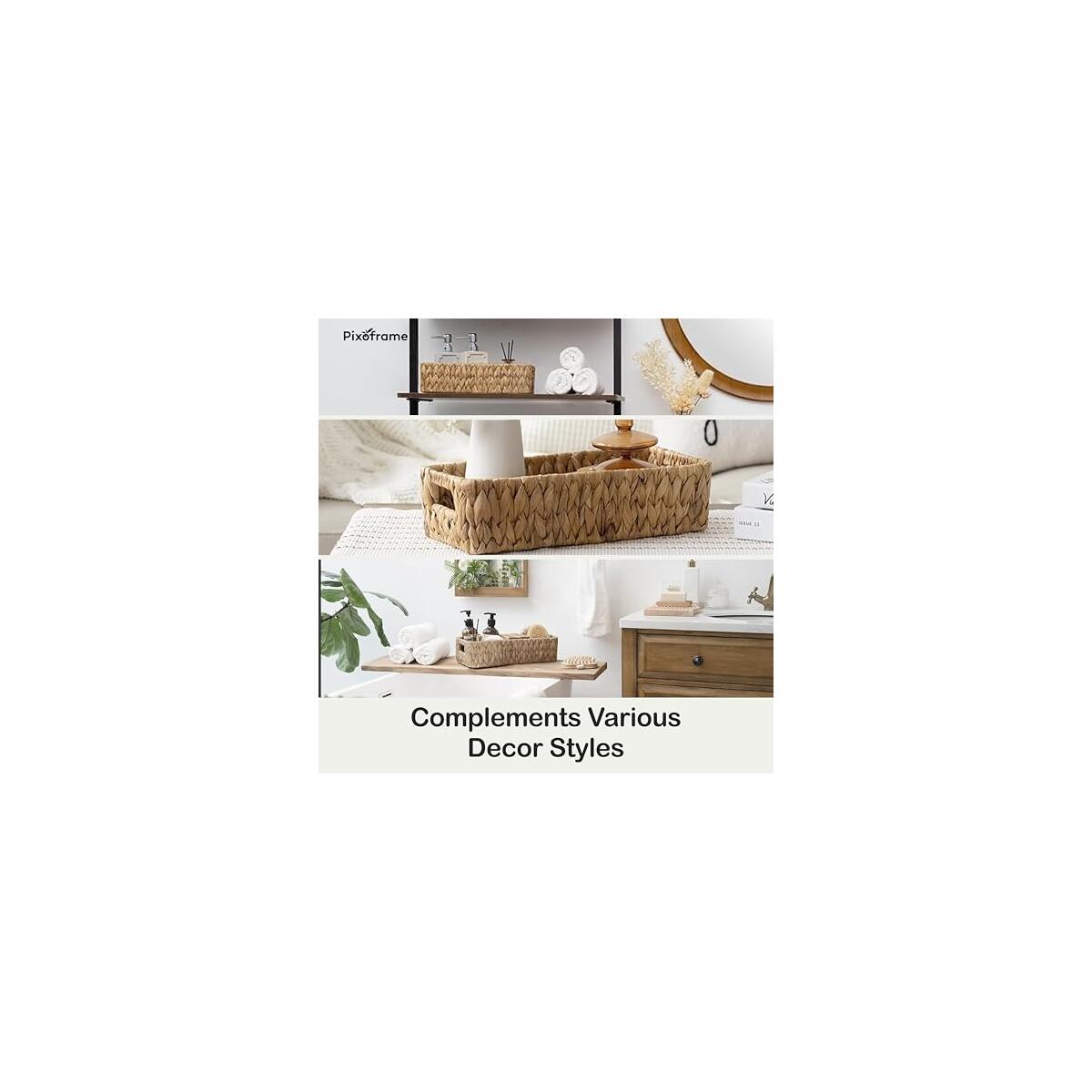 Rectangular Handwoven Wicker Basket Cashback - RebateKey