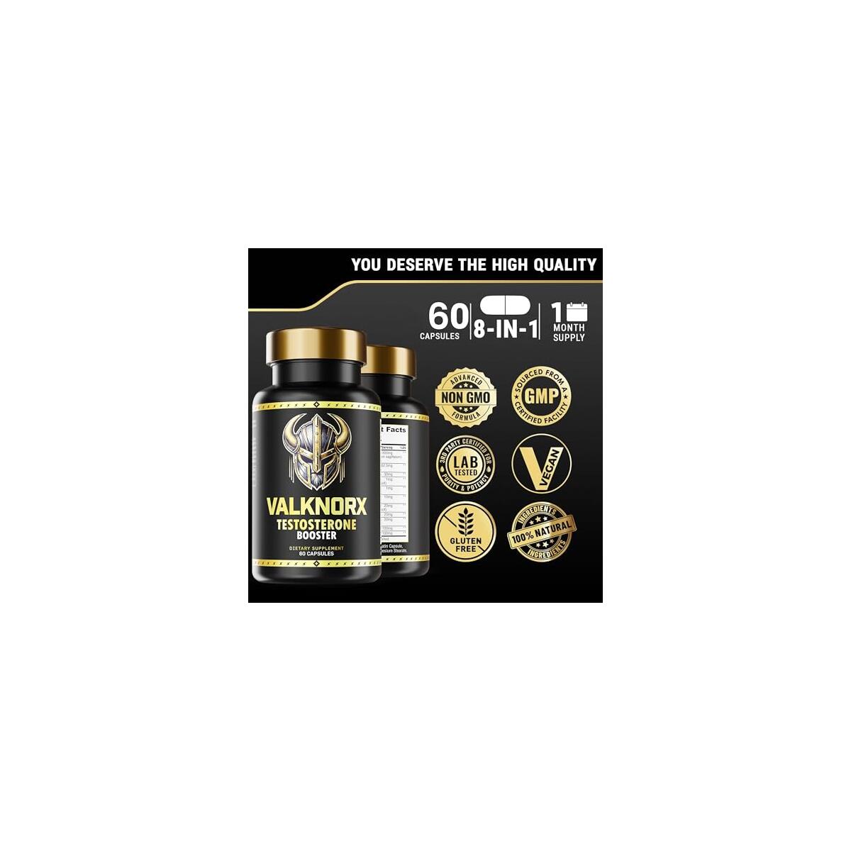 Valknorx Testosterone Booster Cashback - RebateKey