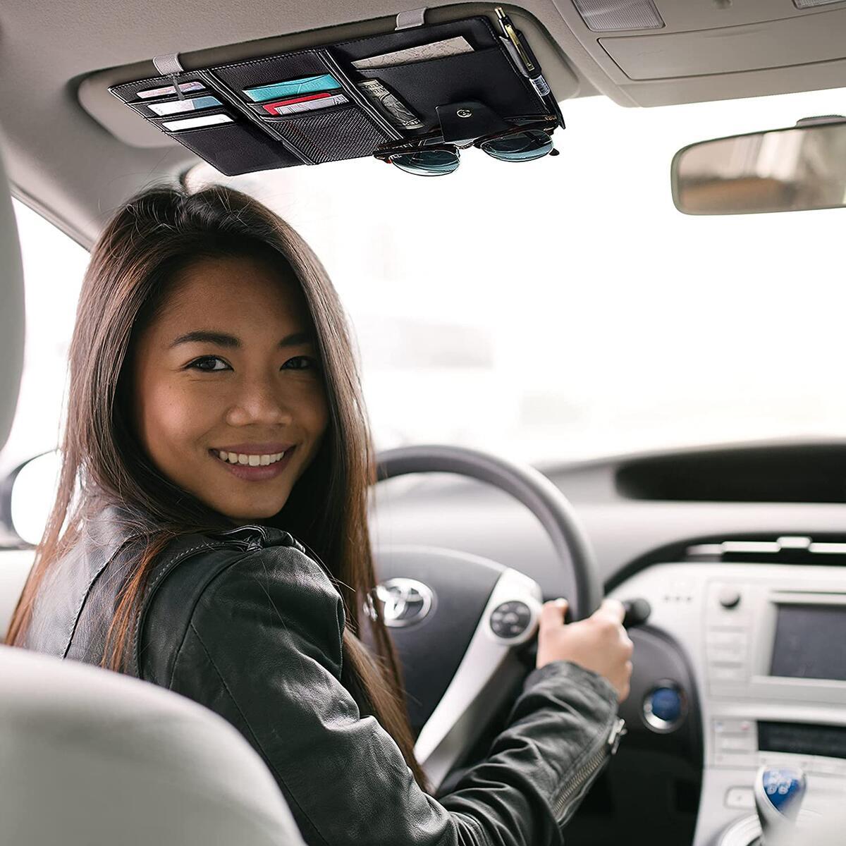 Car Sun Visor Organizer Cashback - RebateKey