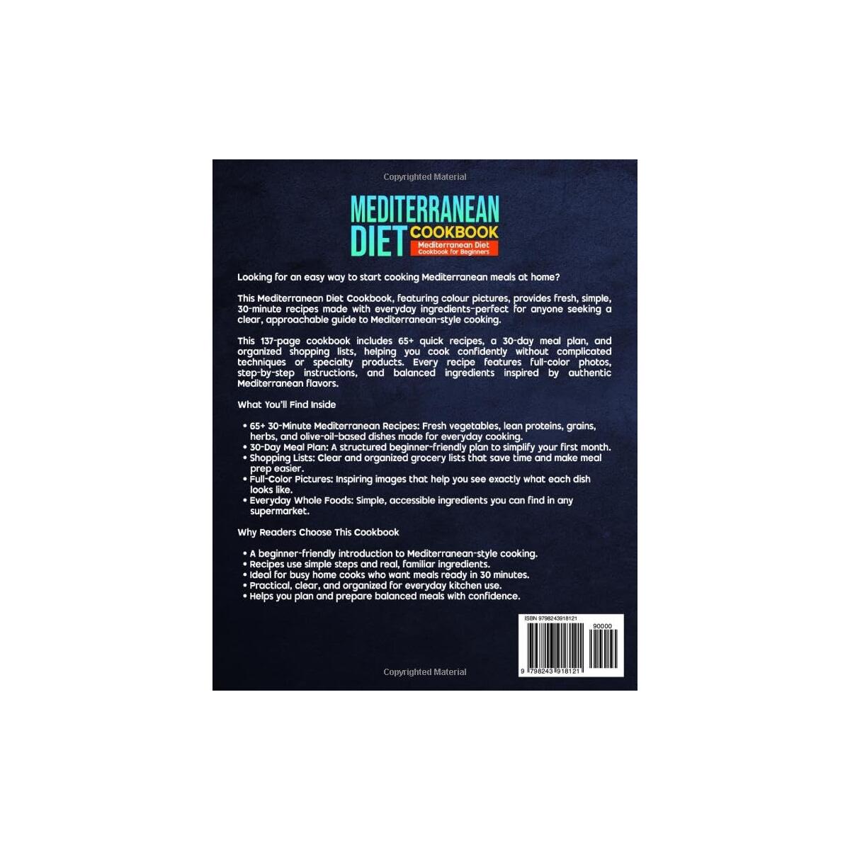 Mediterranean Diet Cookbook 2 Cashback - RebateKey