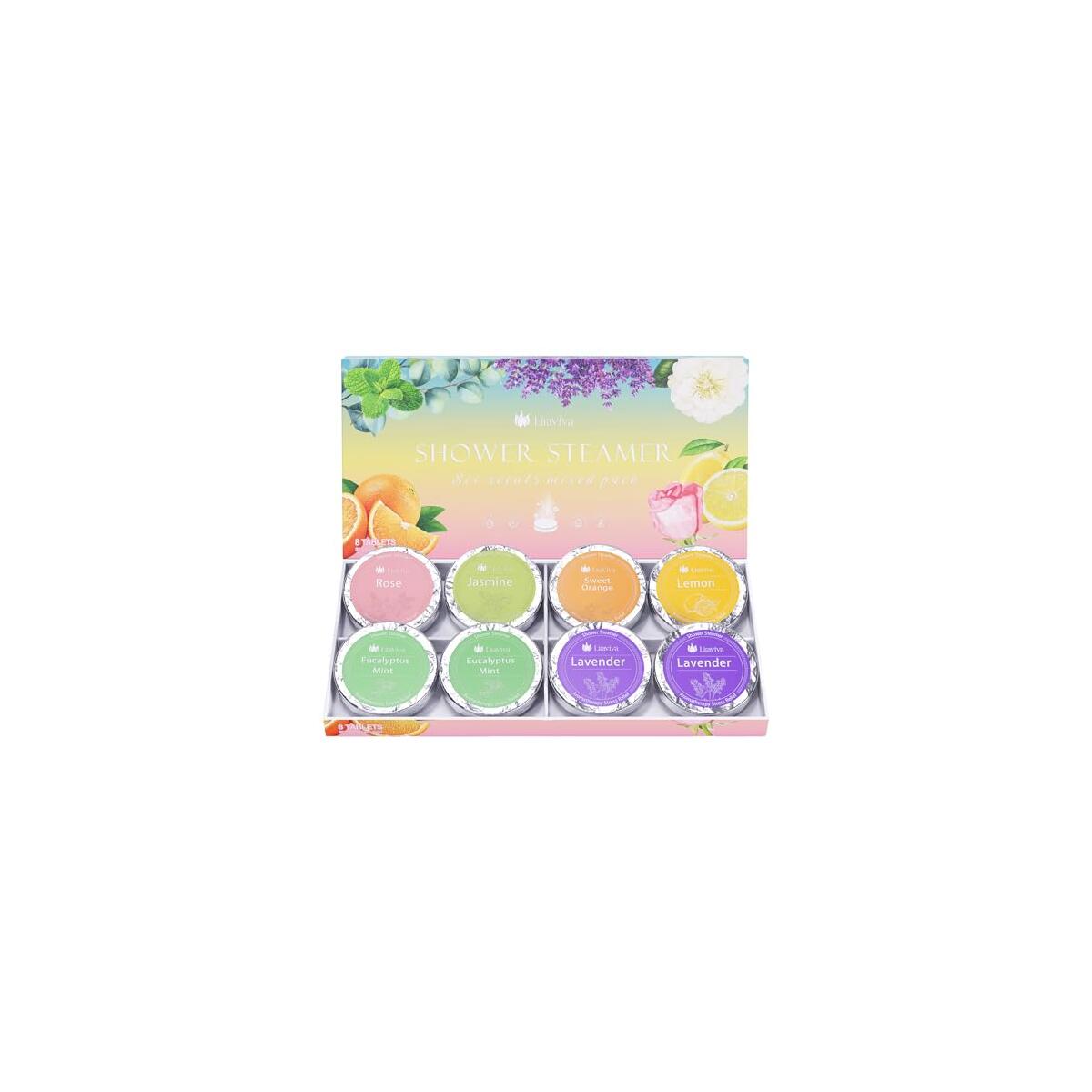 Shower Steamers Variety 8 Pack 1 Cash Back - RebateKey