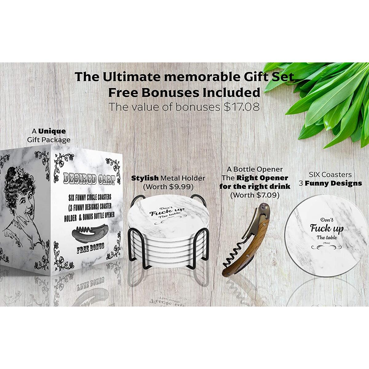 Funny Coasters For Drinks Cashback - RebateKey