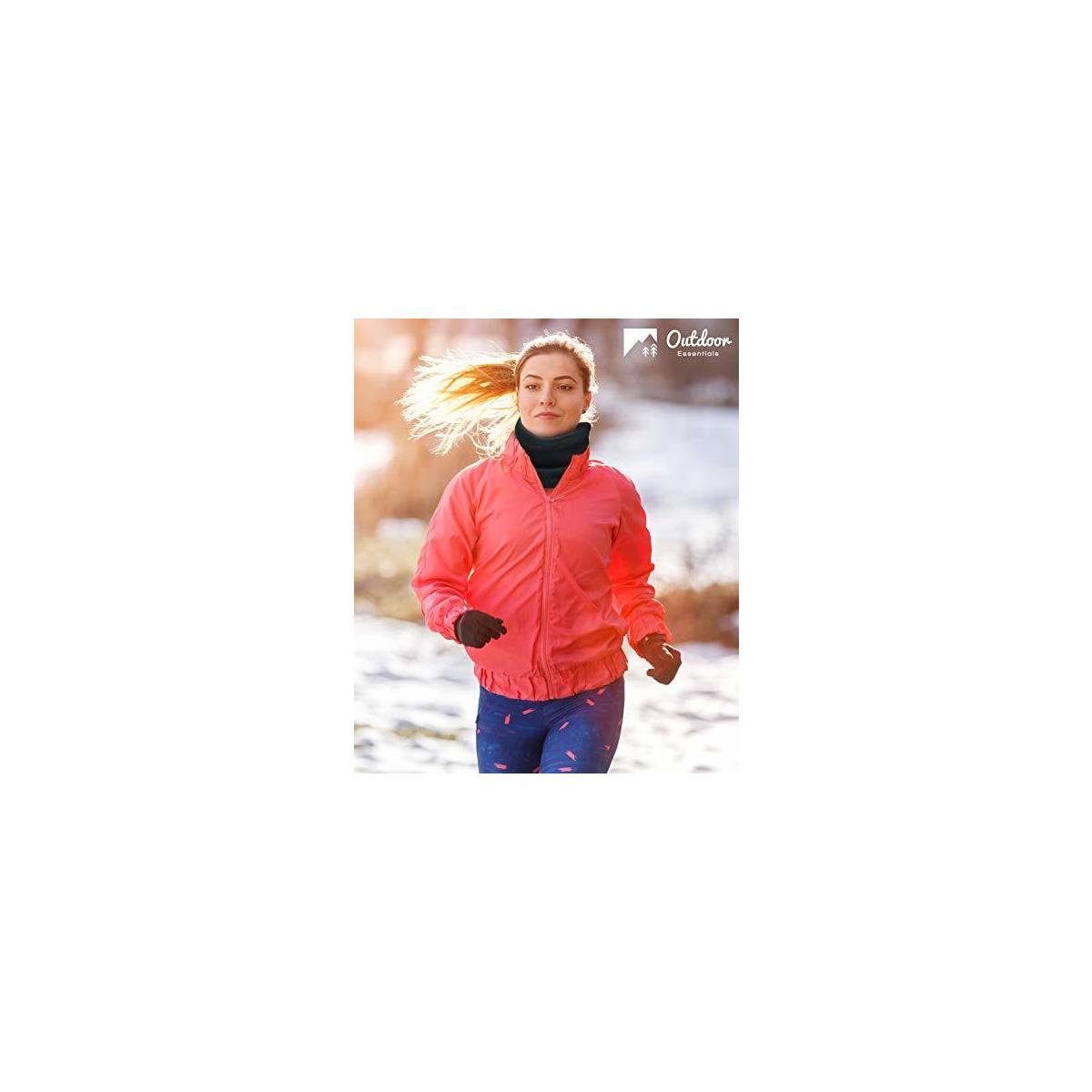 TOUCAN Red Pineapple Winter Neck Gaiter Face Mask Mens Womens Thermal Sport Headwear